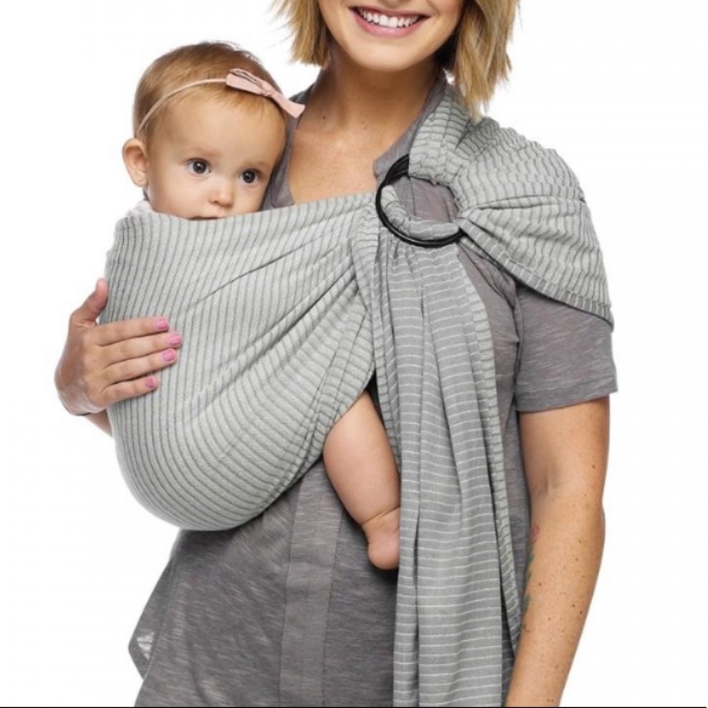 Moby Ring Sling - Silver Streak